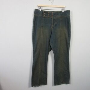 Route 66 Stretch Fit Jeans Women 18W Blue Low Rise Y2K Brat Bootcut Mall Rat 650